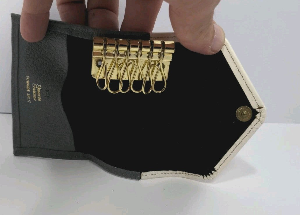 Vintage Princess Gardner Blue and White Wallet Key Holder