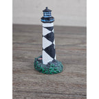 Cape Lookout NC Lighthouse Mini Figurine Resin Coastal Decor