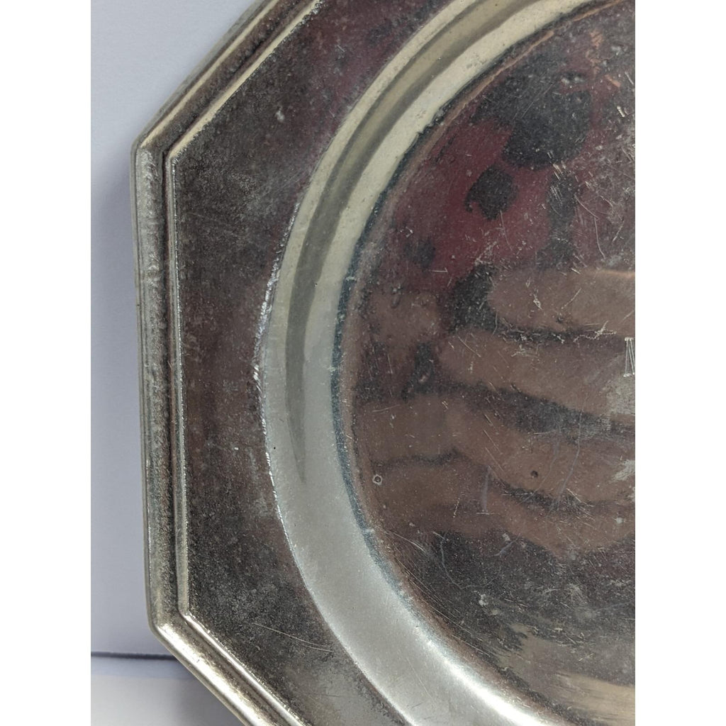 Wilton Columbia Pewter Mardi Gras 1975 Plate 6.5 Inch