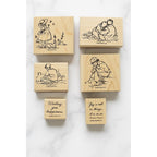 Stampin Up Summer By The Sea Stamp Set 2004 Retired Set of 6