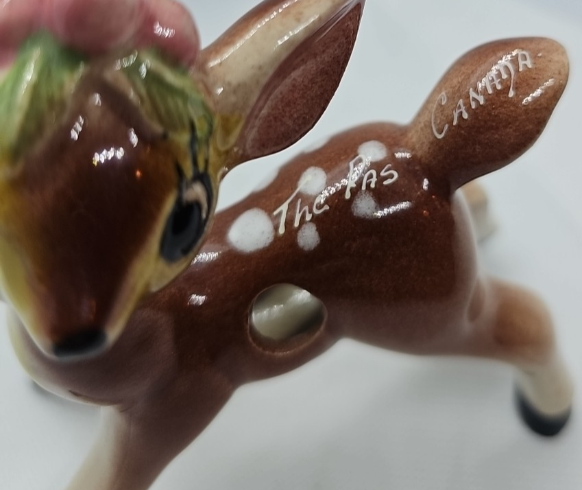 4" Doe Deer Figurine The Pas Canada
