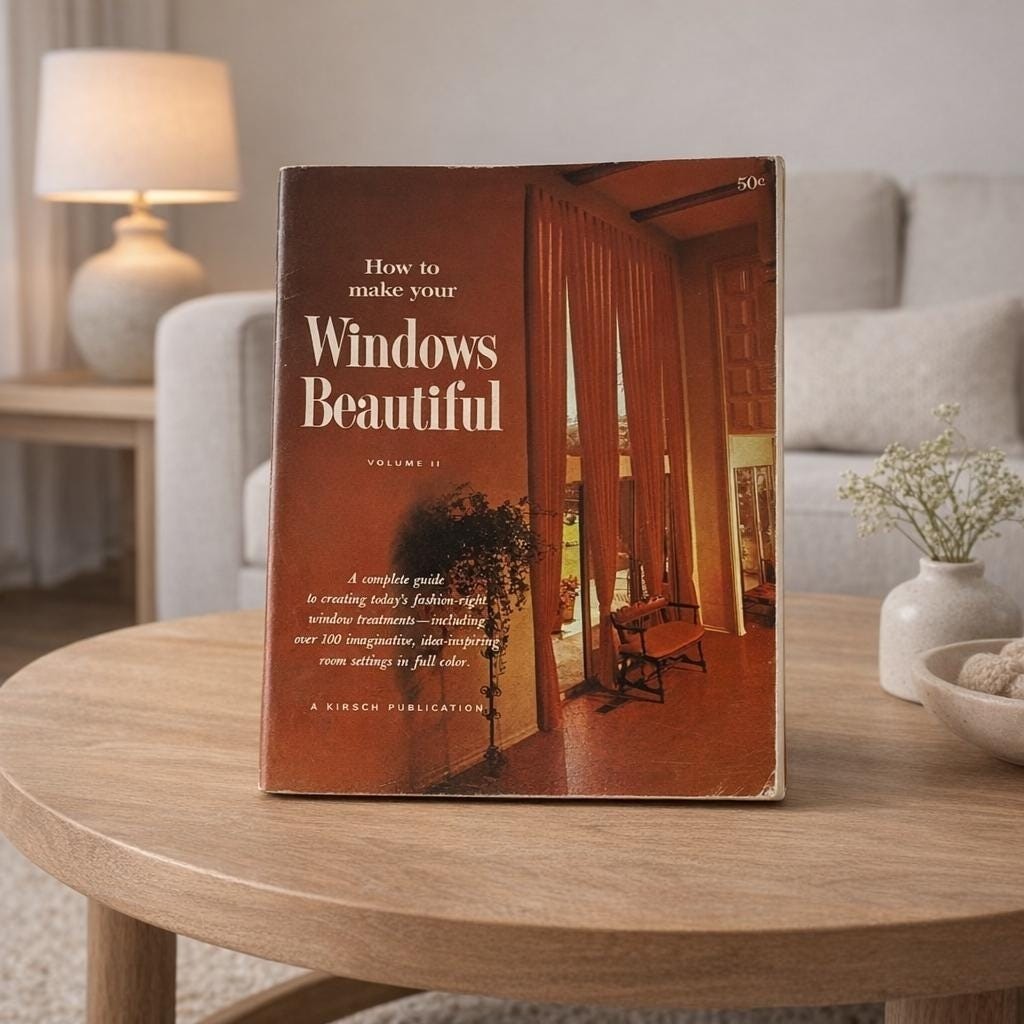 How To Make Your Windows Beautiful Vol 2 1967 Kirsch Book