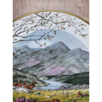 Franklin Porcelain September on the Moors Plate by Peter Barrett 9"