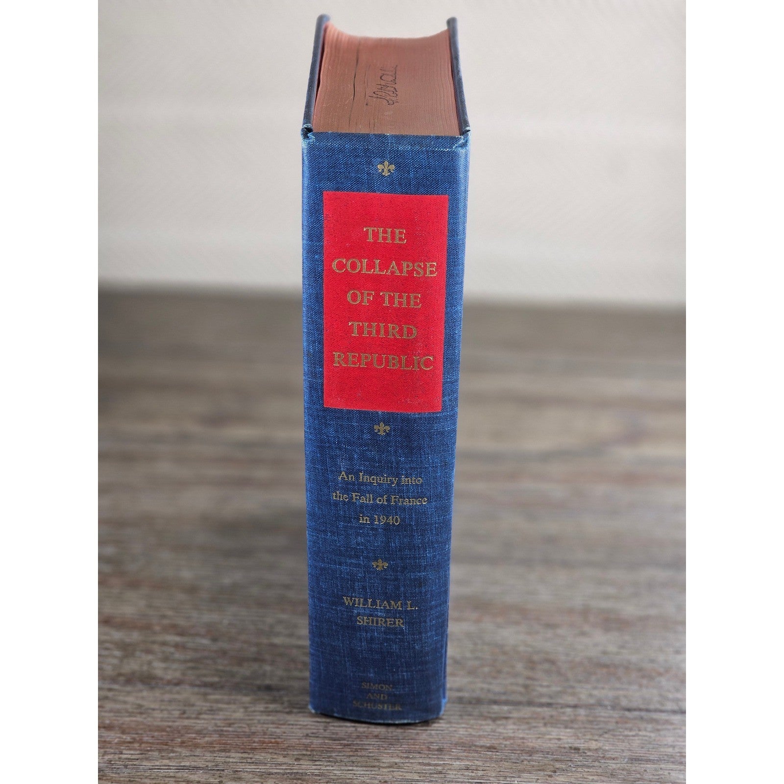 The Collapse of the Third Republic 1969 Shirer HC 2nd Printing