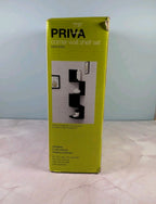 Kiera Grace Priva Set of 2 Black Corner Shelves 7 3/4" Tall by AZ Home & Gifts