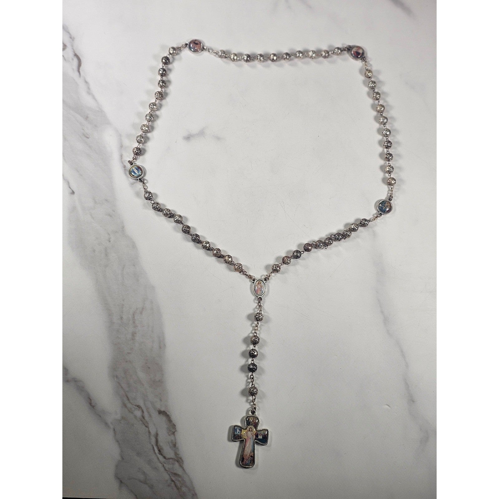Vintage Mysteria Lucis Rosary Holy Rosary of the Light with Case