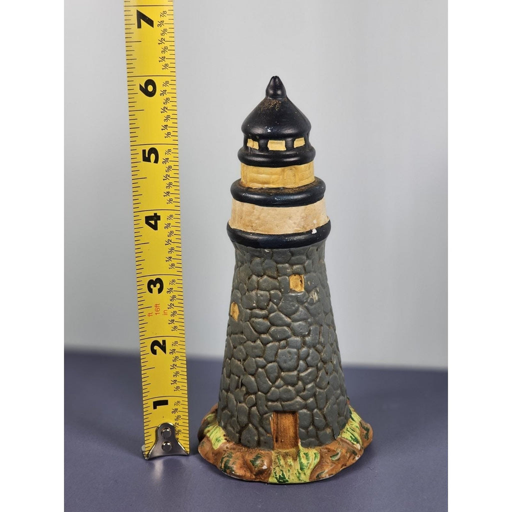 KS Collection Lighthouse Figurine Rock Texture Coastal Decor