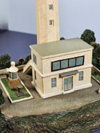 Danbury Mint Kan Non Zaki Lighthouse Sculpture Japan Collection W/ COA