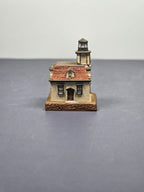 Lenox Miniature Lighthouse Thimble Figurine Colchester Reef Vermont