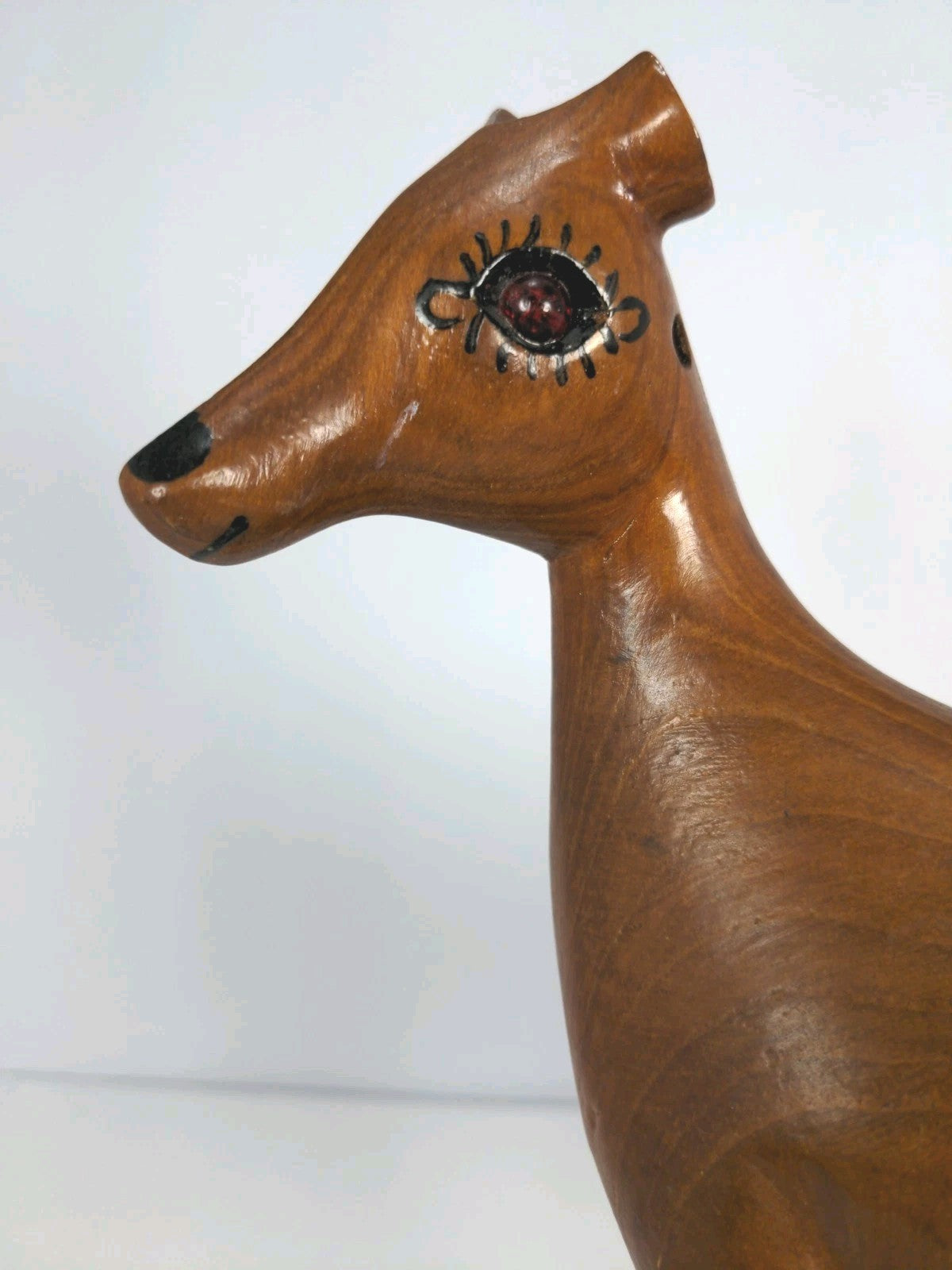 Hand Carved Wood Deer Book Ends – Rustic Wildlife Decorative Accents