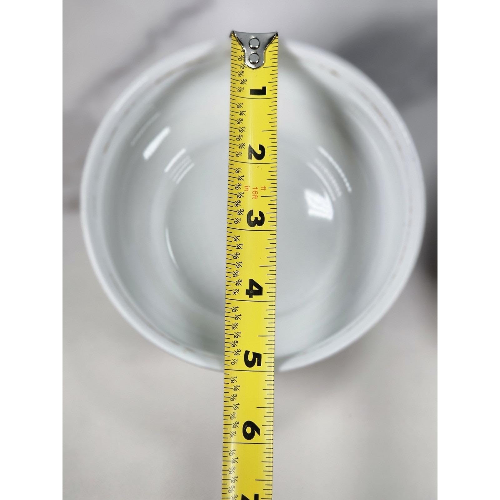 Vintage Henneberg Porzellan Floral Bowls Set of 2 Germany Porcelain