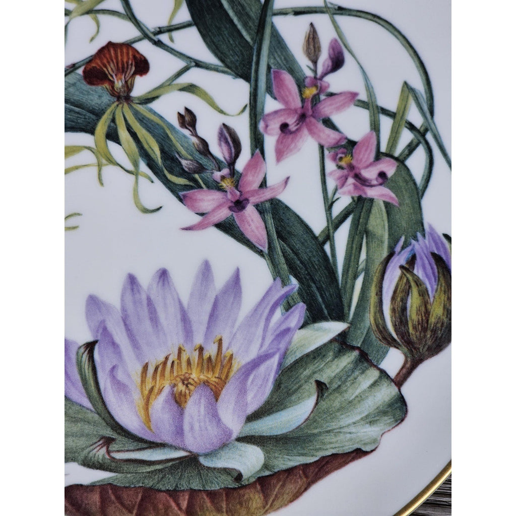 Franklin Mint Florida Everglades Wildflowers Plate 1978