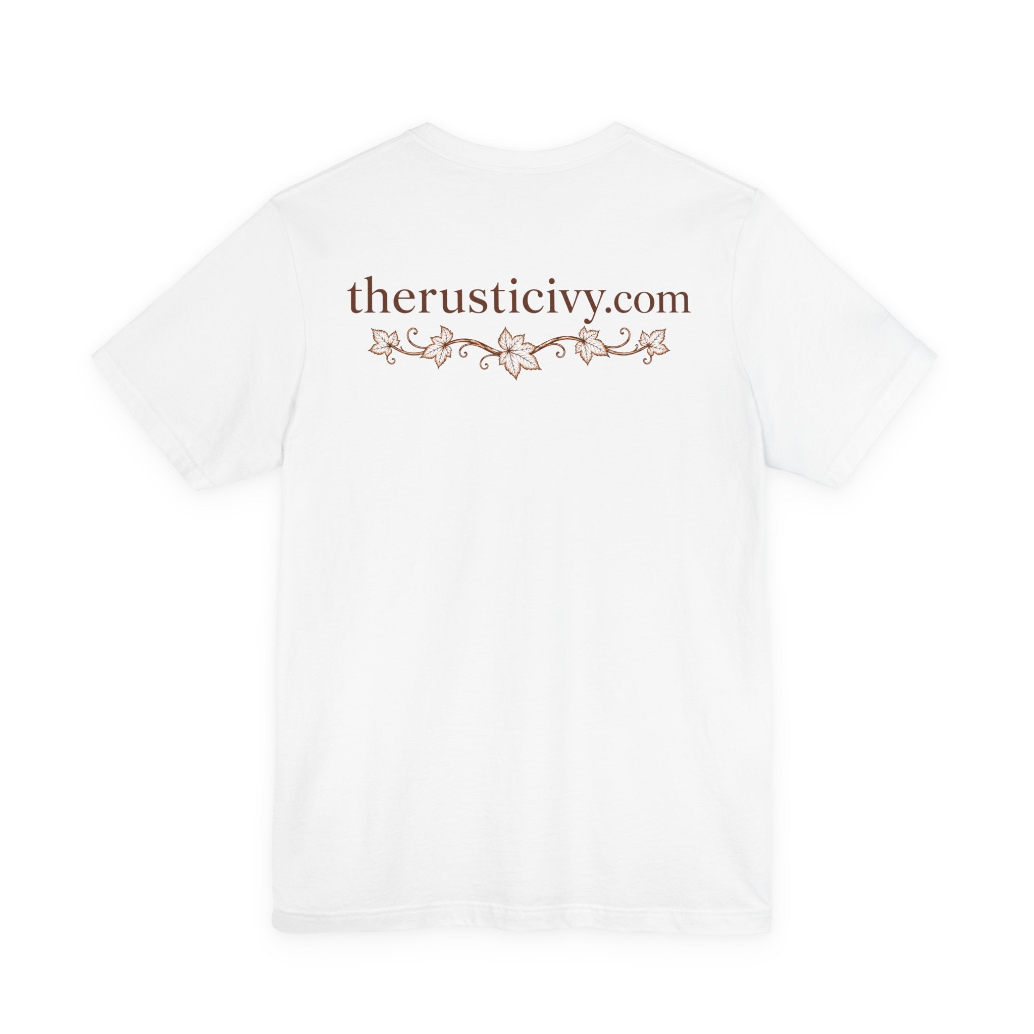 The Rustic Ivy Logo Tee, Vintage Ivy Farmhouse Shirt