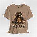 Good Finds Raccoon Graphic Tee, Vintage Thrift Lover Shirt