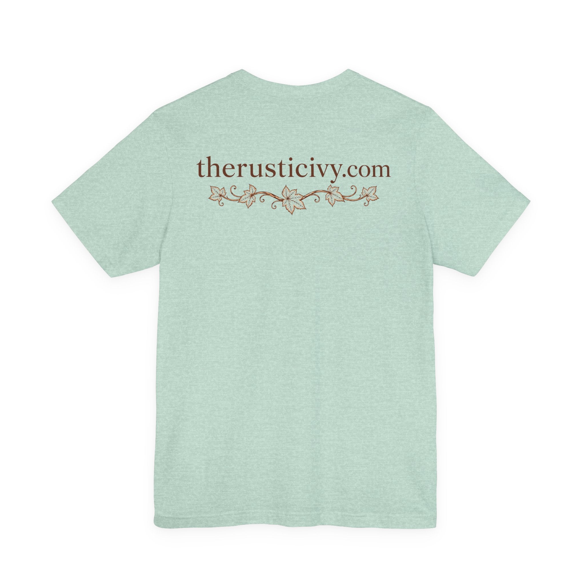 The Rustic Ivy Logo Tee, Vintage Ivy Farmhouse Shirt