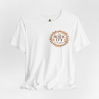 The Rustic Ivy Logo Tee, Vintage Ivy Farmhouse Shirt